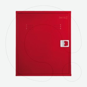 Galvanized fire hose reel cabinet 700 x 630 x 180 mm