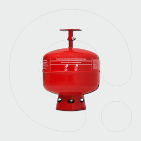 Automatic Fire Extinguisher 12 kg Dry Powder BCE