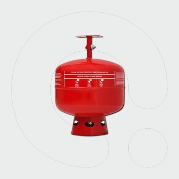 Aparat për shuarje automatike të zjarrit, 12 kg pluhur ABC 40% - Tavanor