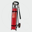 Fire Extinguisher, 10 kg Carbon Dioxide (CO2 - BSI KM) - Trolley