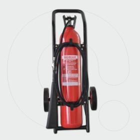 Fire Extinguisher, 20 kg Carbon Dioxide (CO2) - Trolley