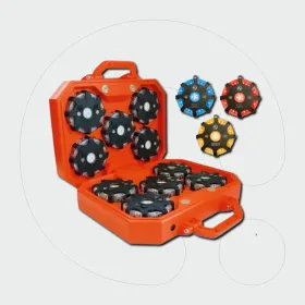 Pulsar NavStar | 360º Illumination | Rechargeable Hazard Warning Lights (Set of 10)