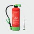 Fire Extinguisher, 9 L Water with Additive with Int. Cartridge - Fluorine Free