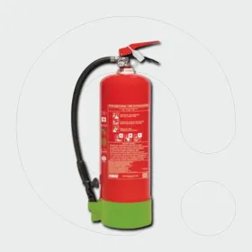 Fire Extinguisher 6 L with Ecological Fluorine Free Foam