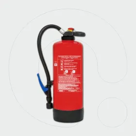 Fire Extinguisher 6Lt Water with Additive, Mist Technology, with Int. Cartridge