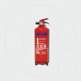 Fire Extinguisher, 2 kg Dry Powder (BSI KM)