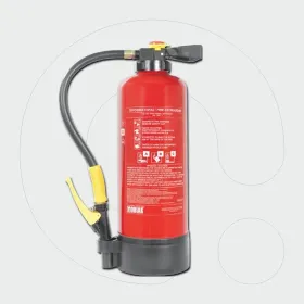 Fire Extinguisher, 9 kg Dry Powder ABC with Int. Cartridge