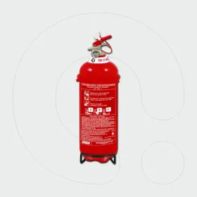 Fire Extinguisher 2 kg Dry Powder ABC 85%