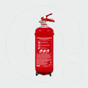 Fire Extinguisher, 3 kg Dry Powder ABC 85%