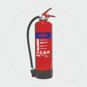 Fire Extinguisher, 12 kg Powder ABC with Int. Cartridge (BSI KM)