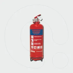 Fire Extinguisher 2 kg Dry Powder ABC 40% (BSI KM)