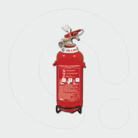 Fire Extinguisher, 1 kg Dry Powder ABC 40%
