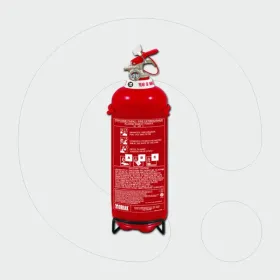 Fire Extinguisher 2 kg Dry Powder ABC 40%