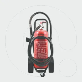 Fire Extinguisher, 50 kg Dry Powder ABC 40% - Trolley