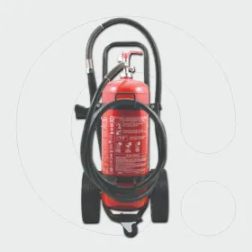 Fire Extinguisher, 100 kg Dry Powder ABC 40% - Trolley