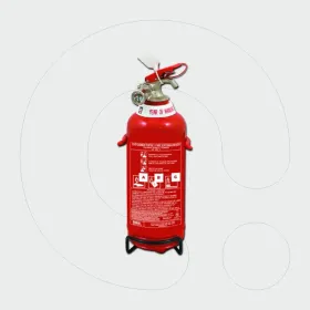 Fire Extinguisher, 1 kg Dry Powder ABC 40% - Standard