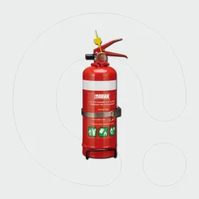 Fire Extinguisher, 1 kg Dry Powder ABC 85%