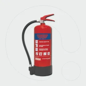 Fire Extinguisher, 6 kg Dry Powder ABC 40% (BSI KM)