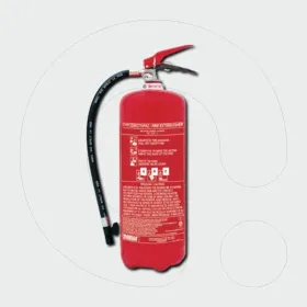 Fire Extinguisher, 6 kg Dry Powder ABC 40%