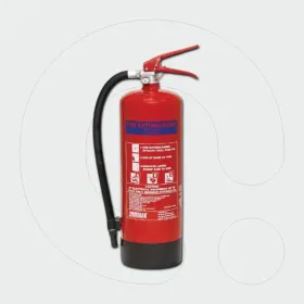 Fire Extinguisher, 6 kg Dry Powder (BSI KM)