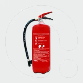Fire Extinguisher, 6 kg Dry Powder BC 90%