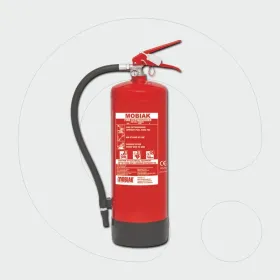 Fire Extinguisher, 6 kg Dry Powder ABC 90%