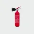Fire Extinguisher, 2 kg Carbon Dioxide (CO2) - Short Horn