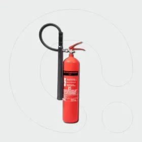 Fire Extinguisher, 5 kg Carbon Dioxide (CO2) - (BSI KM)