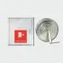 Kuti hidranti nga çeliku inox me mbështjellës inox dhe hapje me buton inox