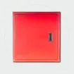 Complete Wall-Mounted Fire Hose Cabinet, 500 × 470 × 140 mm