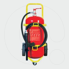 Trolley Fire Extinguisher 25l Foam