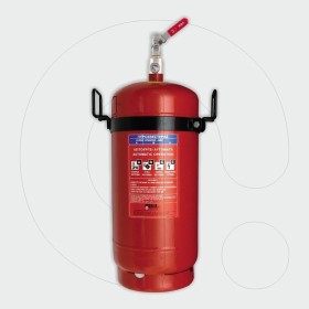 Fire Extinguisher, 50 kg Dry Powder, Local Application - Fuse Connection