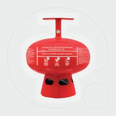 Aparat për shuarje automatike të zjarrit, 3 kg pluhur ABC 40% - Tavanor