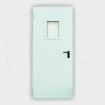 Single-Leaf Fire-Rated Door with Window 60 min