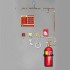 Fire Suppression System F-CLASS / Wet Chemical NFPA17A (A) [According NFPA17A / CE certified fire extinguisher assembly]