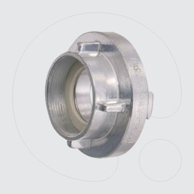 Aluminium solid coupling 1 1/2"